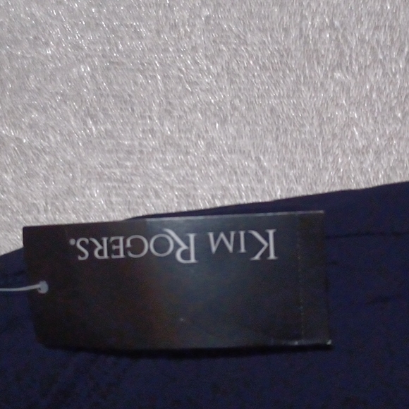 KIM ROGERS Navy Blazer Dress Pants Average Women's Size 16 Super Stretch  NEW. - Picture 9 of 13